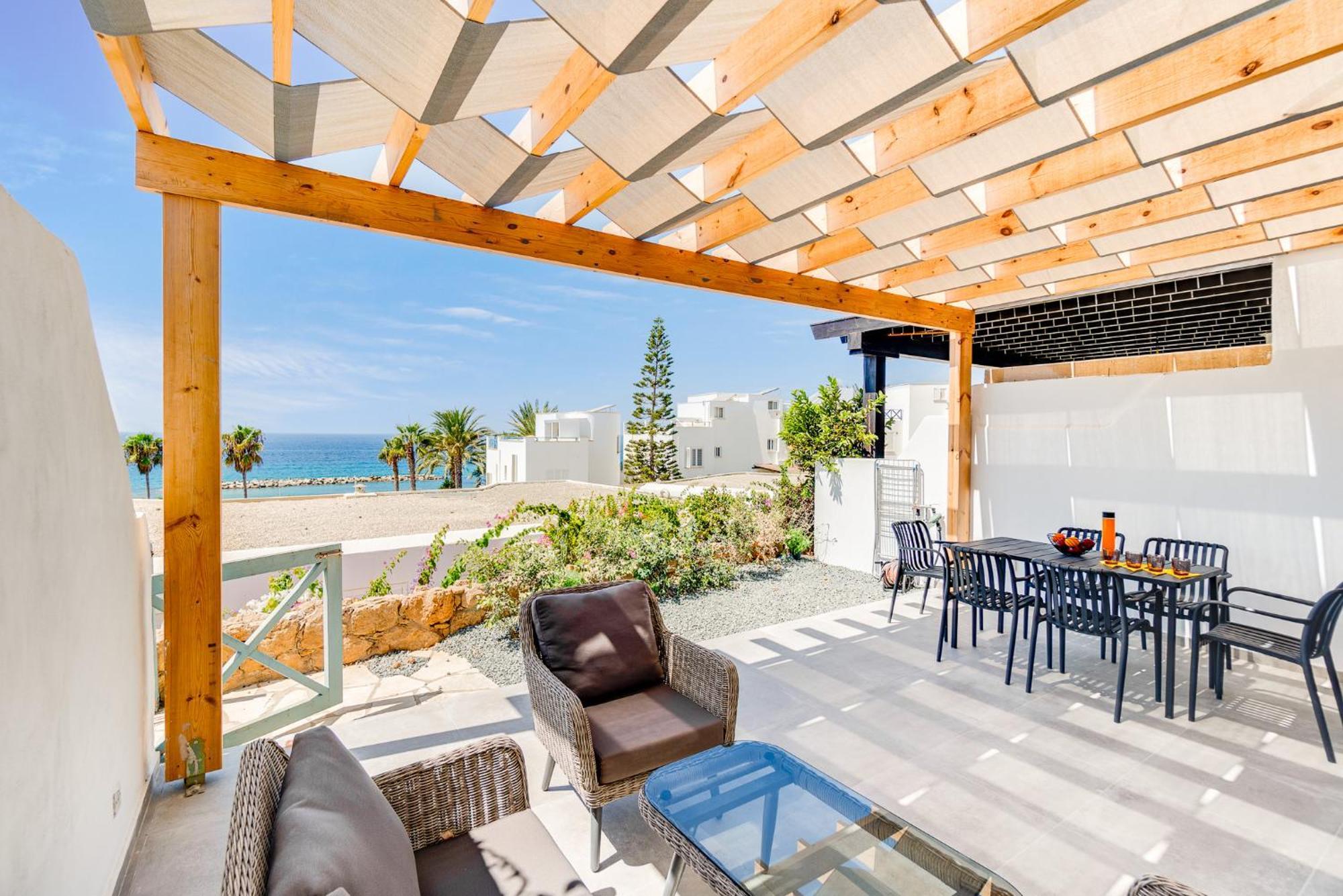 Villa Wave Blue By Ezoria Villas Klorakas Extérieur photo